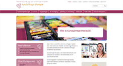 Desktop Screenshot of kunstzinnigetherapie.nl