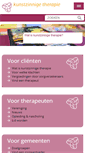 Mobile Screenshot of kunstzinnigetherapie.nl